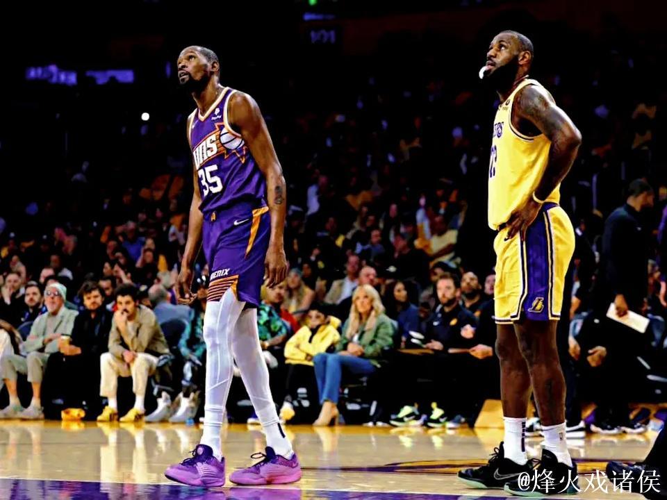 杜兰特30分詹姆斯14中3 湖人不敌太阳止三连胜